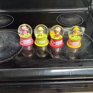 Enchanting Snow Globe Collection - Pink, Green, Red, Orange